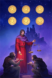 Six of Pentacles