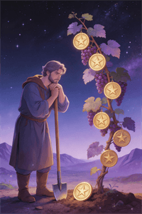 Seven of Pentacles