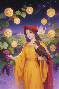 Nine of Pentacles